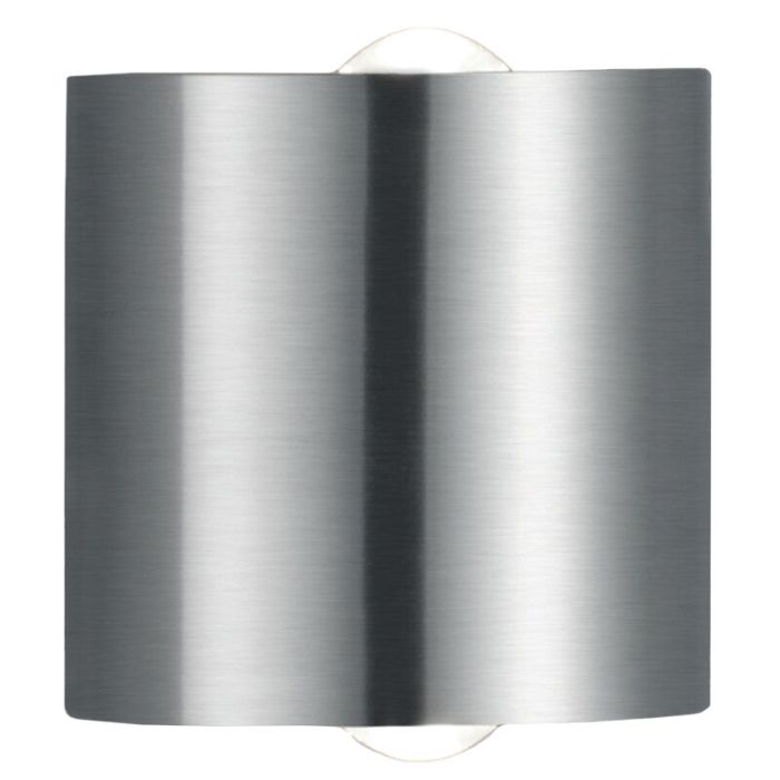 Nikkel up down væglampe metal, Alwyn, 3,2W, 3000K LED