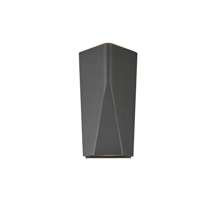 Antracit udendørslampe design, Sahl, 4,5W, 3000K LED, IP65