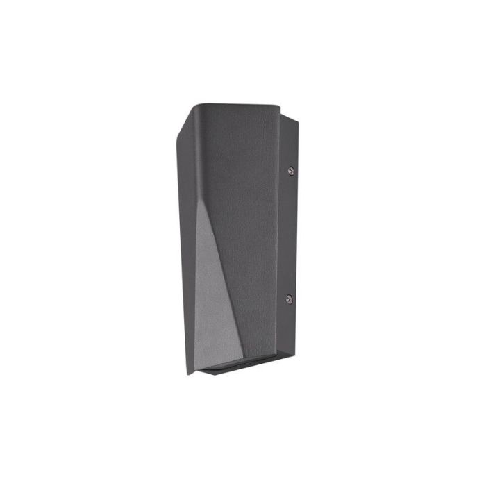 Antracit udendørslampe design, Sahl, 4,5W, 3000K LED, IP65