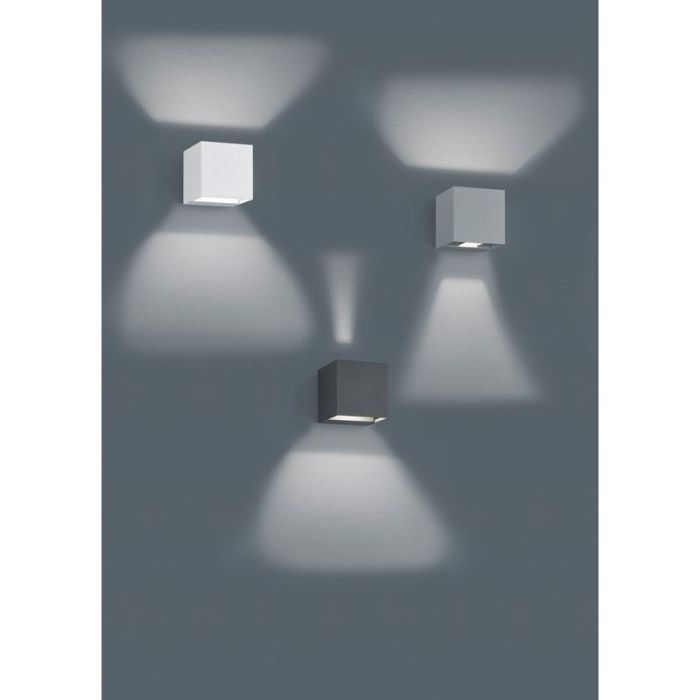 Antracit udendørslampe modern, Sejerby, 3W, 3000K LED, IP54