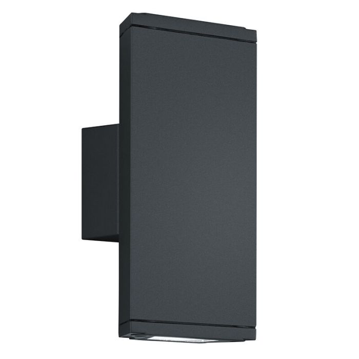 Antracit udendørslampe aluminium, Teresa, 3W, 3000K LED, IP54