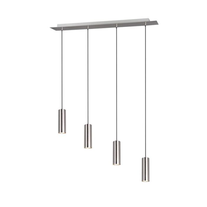Nikkel pendler lampe modern, Kaso