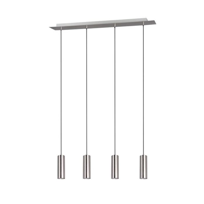 Nikkel pendler lampe modern, Kaso