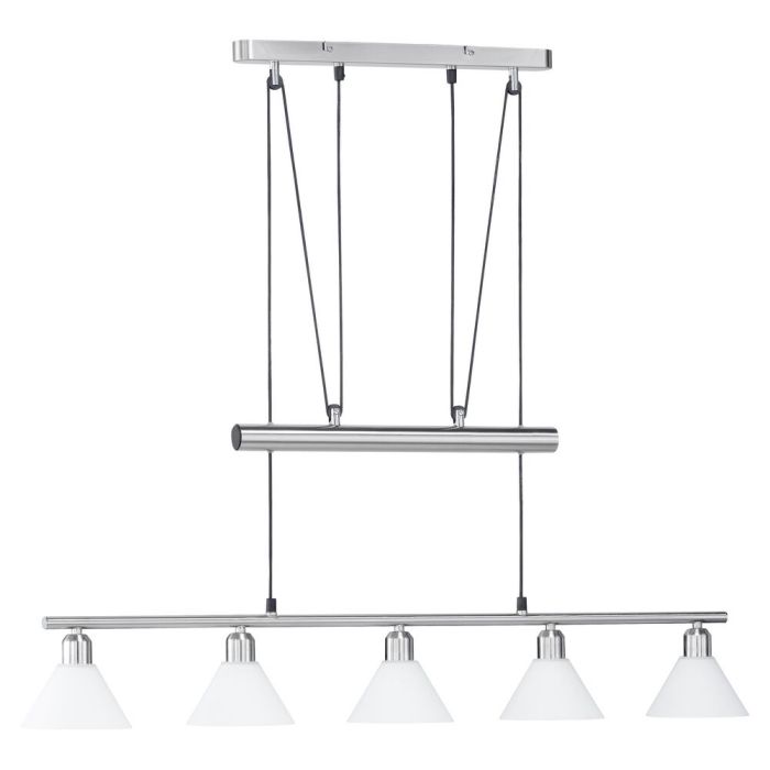 Nikkel pendler lampe klassisk, Portland