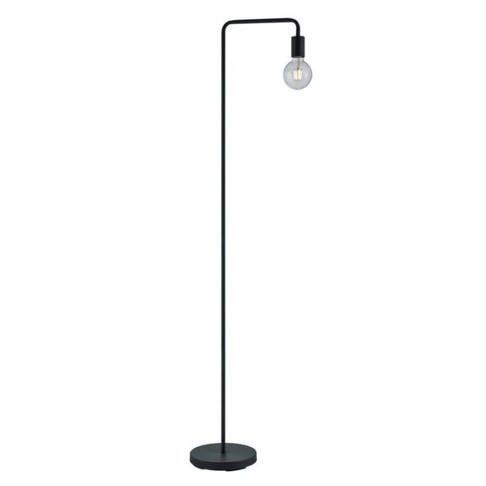 Sort gulv lampe modern, Ritual, med brytare