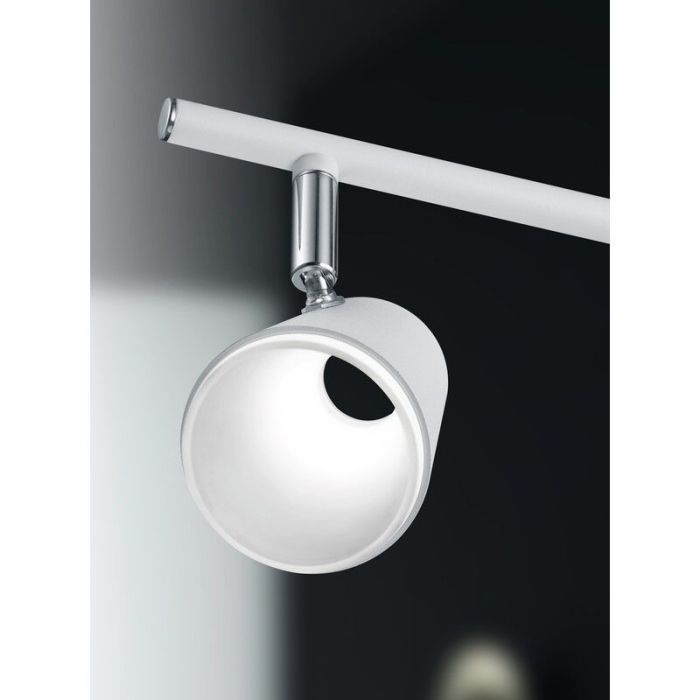 Hvid loftspot glas, Laysha, 6W, 3000K LED