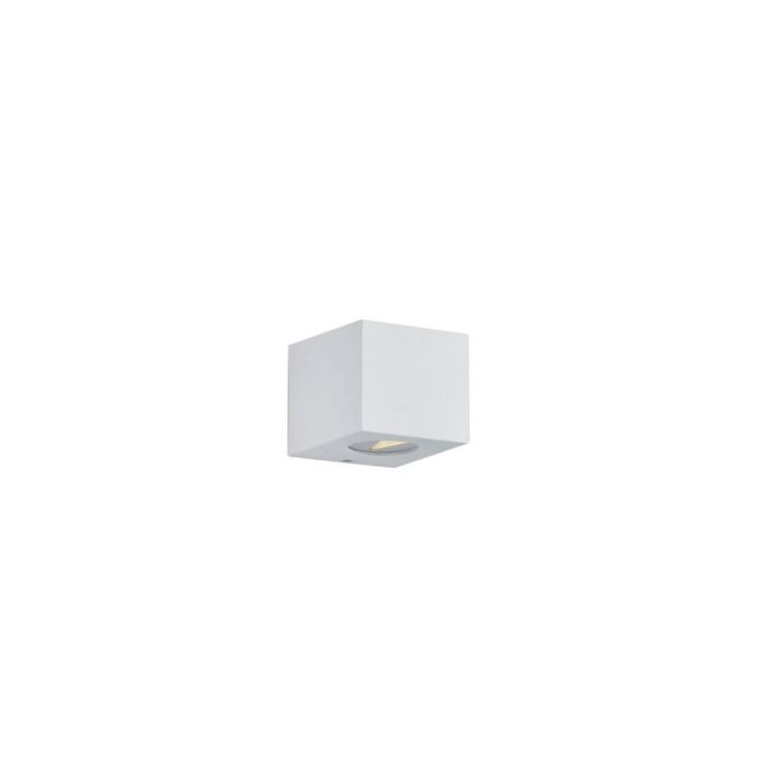 Hvid udendørslampe design, Sandby, 2W, 3000K LED, IP44