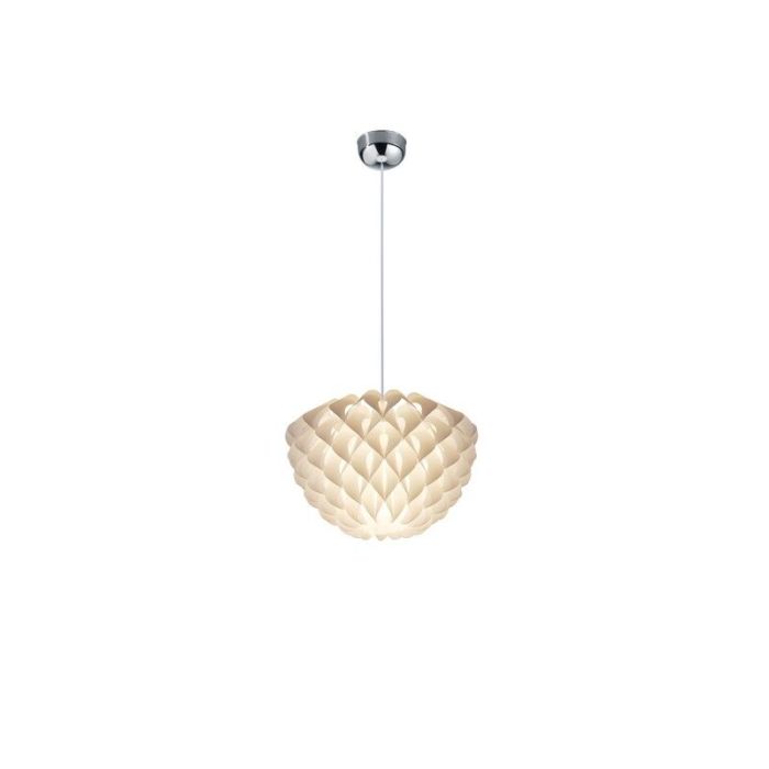 Hvid pendler lampe modern, Alebo