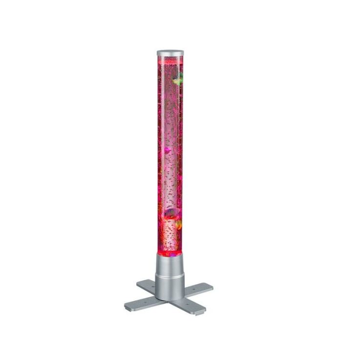 Sølv bordlampe til børneværelse modern, Nautica, 2,4W, 3000K LED, med brytare