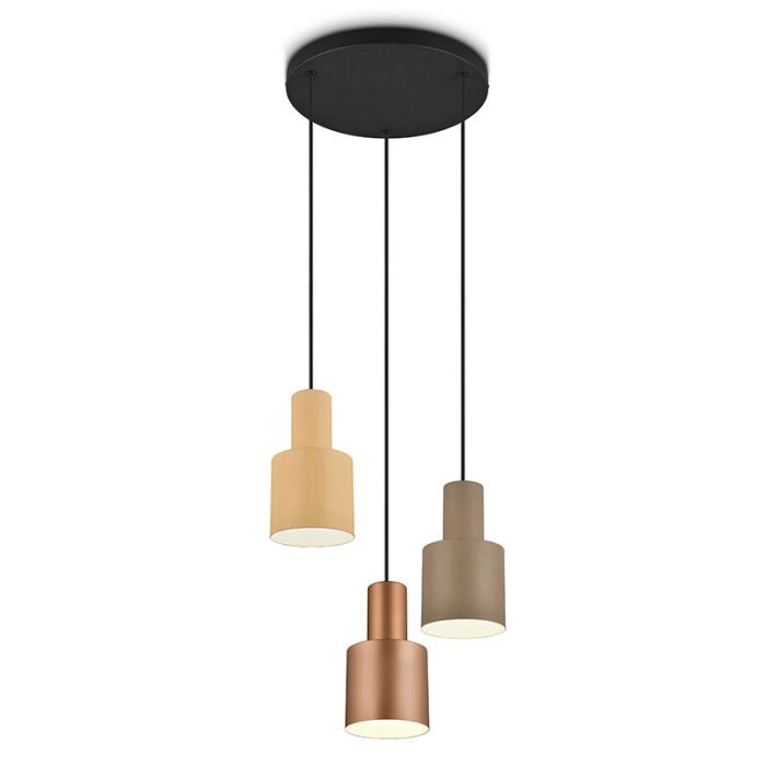 Taupe pendler lampe modern, Amila