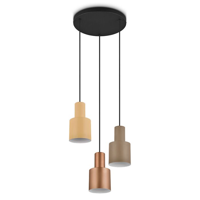 Taupe pendler lampe modern, Amila