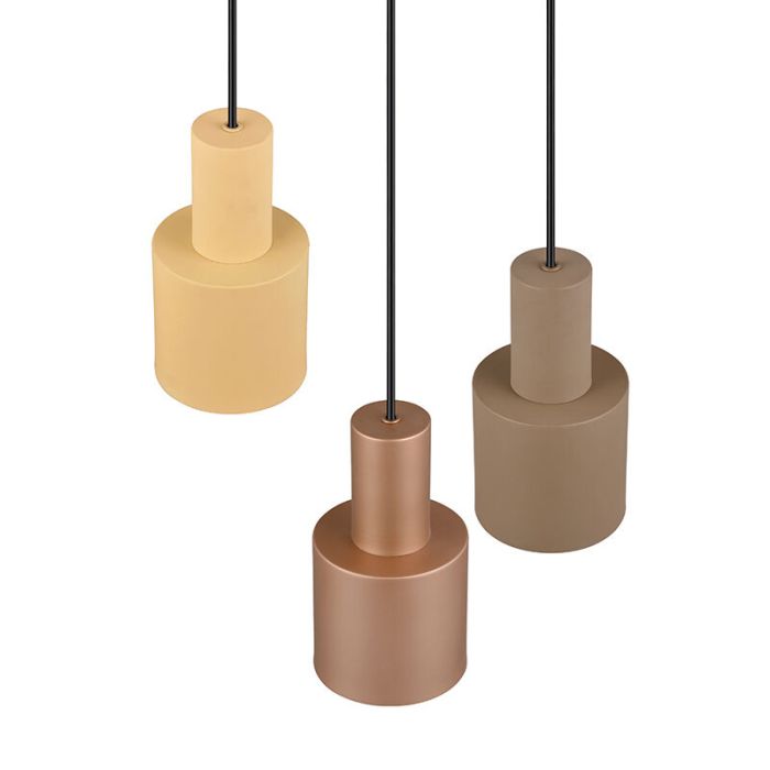 Taupe pendler lampe modern, Amila