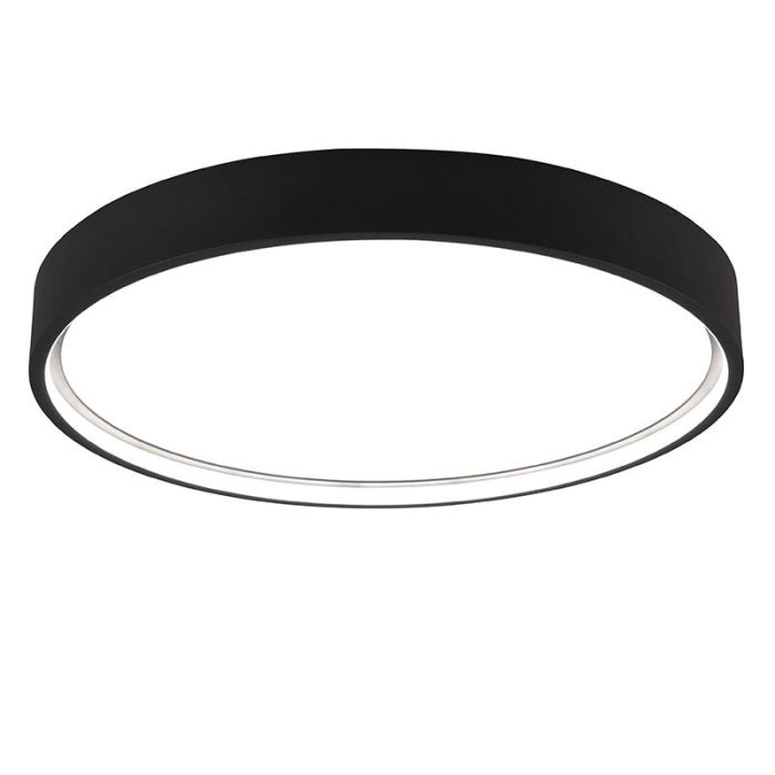 Sort plafond modern, Destin, 29W, varm til kold hvid justerbar LED
