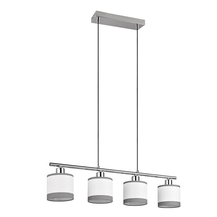 Hvid pendler lampe modern, Denley