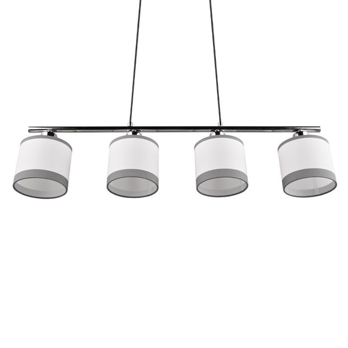 Hvid pendler lampe modern, Denley