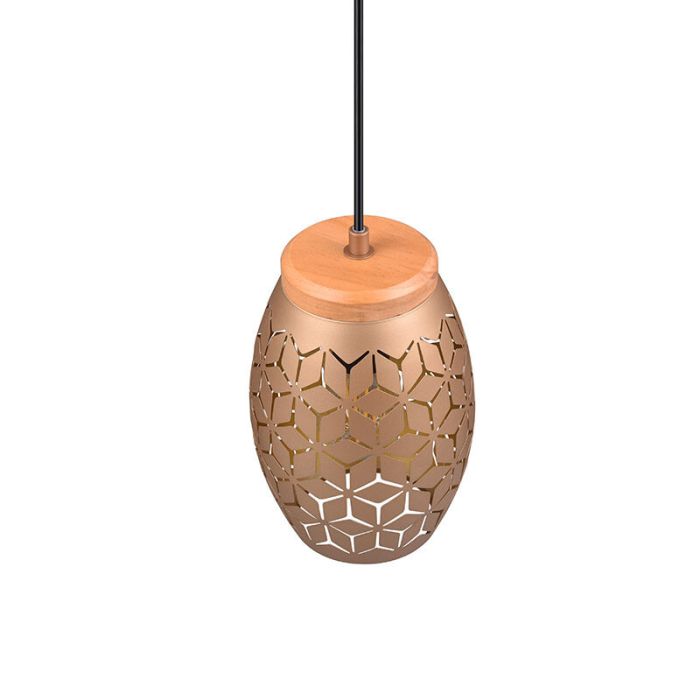 Taupe pendler lampe modern, Delana