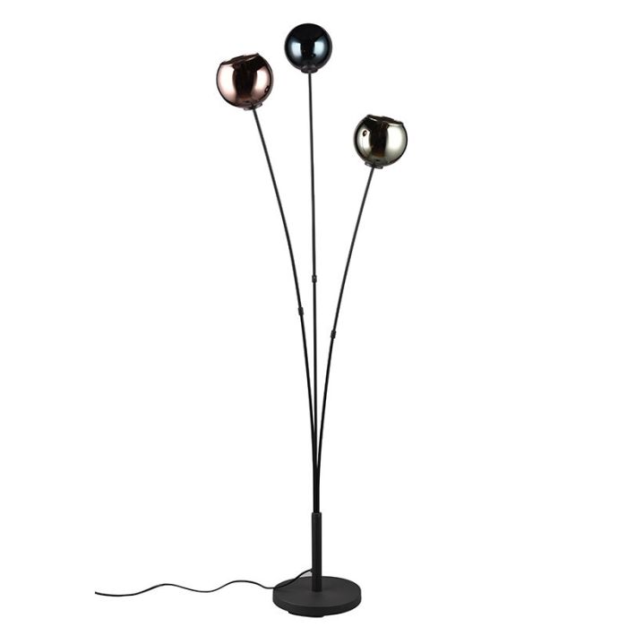 Multi-Farvet gulv lampe design, Glenda