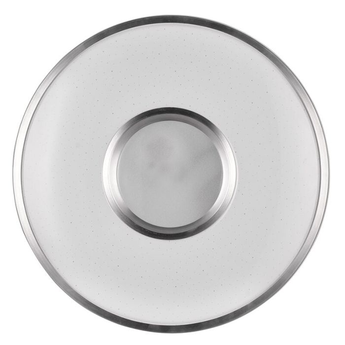 Hvid plafond plast, Franz, 21W, RGBW LED, med fjärrkontroll