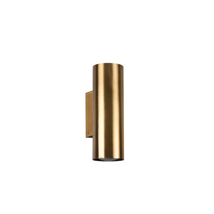 Bronze up down væglampe modern, Kaso