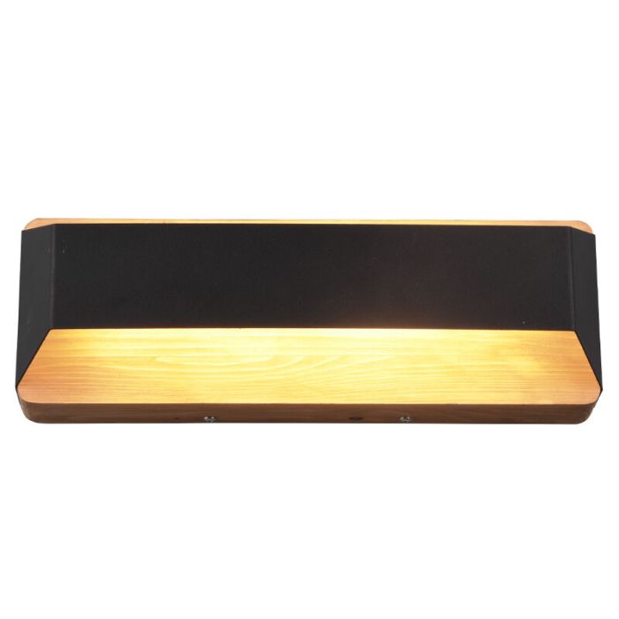 Sort up down væglampe modern, Navajo, 13,5W, 3000K LED