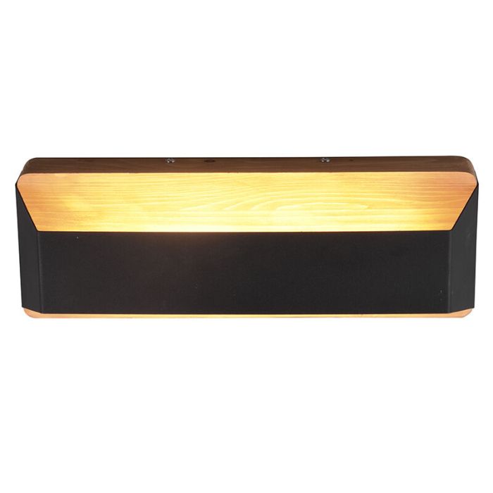 Sort up down væglampe modern, Navajo, 13,5W, 3000K LED