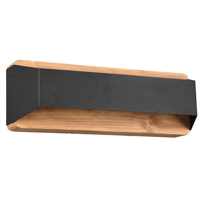 Sort up down væglampe modern, Navajo, 13,5W, 3000K LED