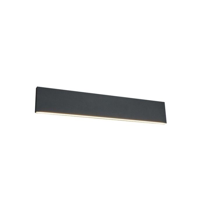 Antracit up down væglampe modern, Coscon, 9W, 3000K LED