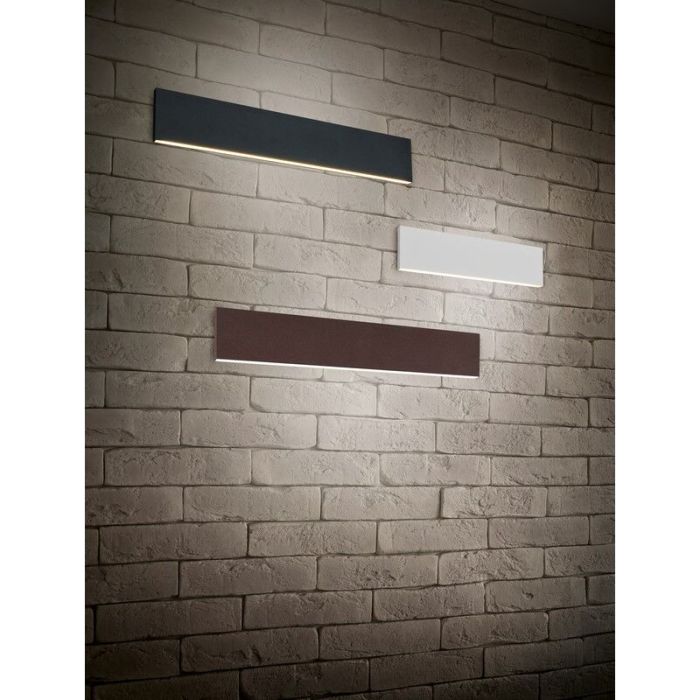 Antracit up down væglampe modern, Coscon, 9W, 3000K LED