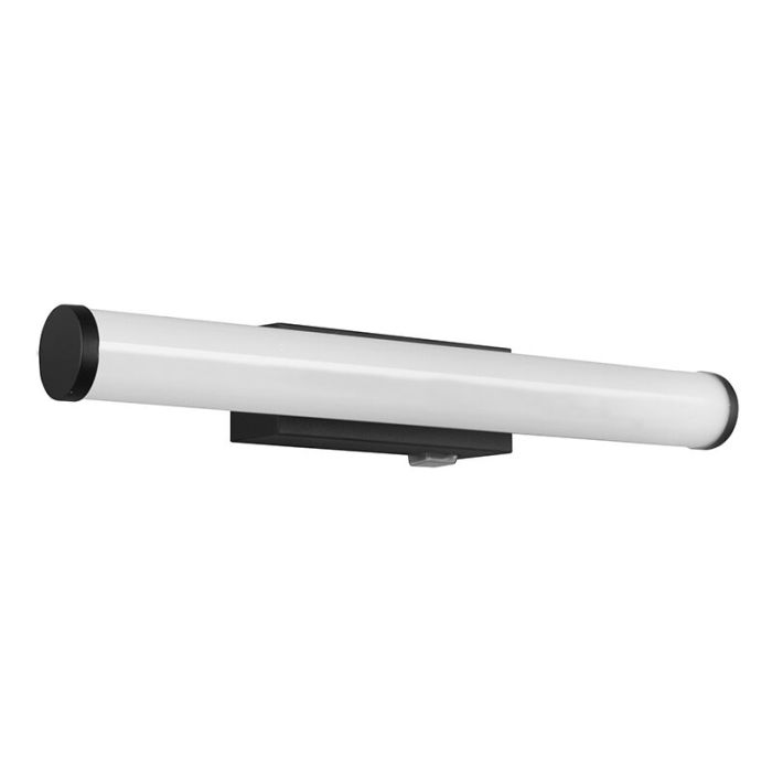 Sort væglampe badeværelse modern, Staby, 4,3W, 3000K LED, IP44