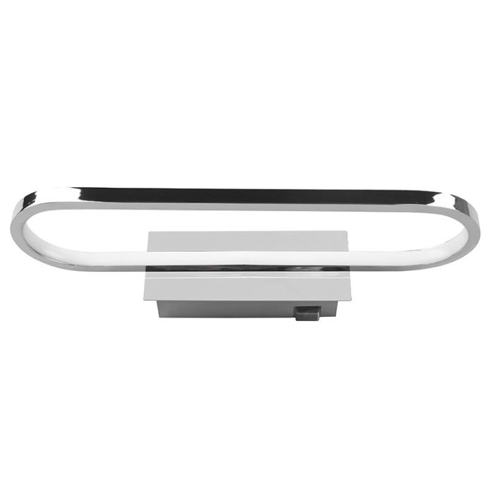 Krom væglampe badeværelse modern, Martin, 17W, 3000K LED, IP44