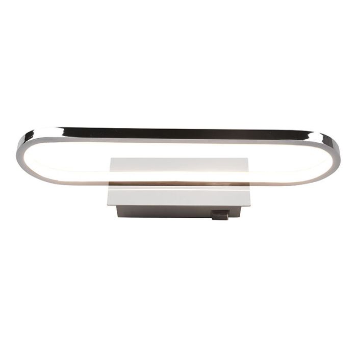 Krom væglampe badeværelse modern, Martin, 17W, 3000K LED, IP44