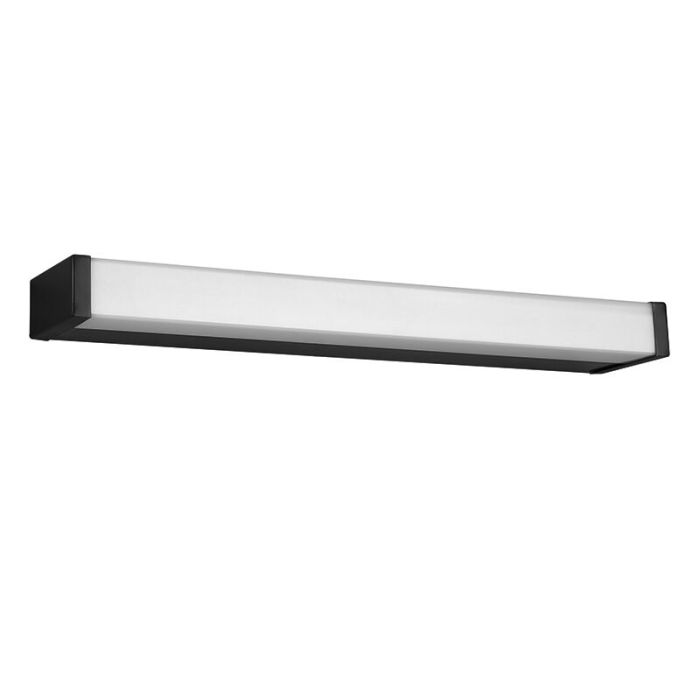 Sort væglampe badeværelse modern, Celesta, 6W, 3000K LED, IP44