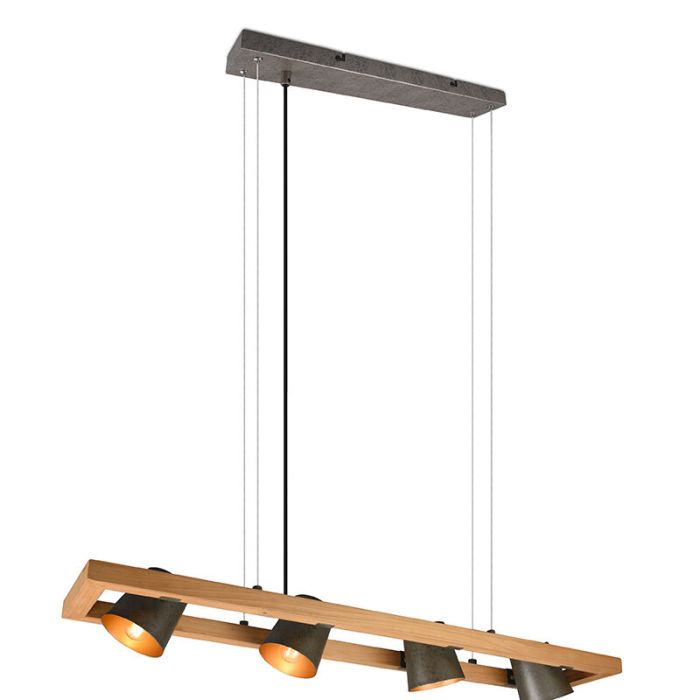 Nikkel pendler lampe vintage, Keira