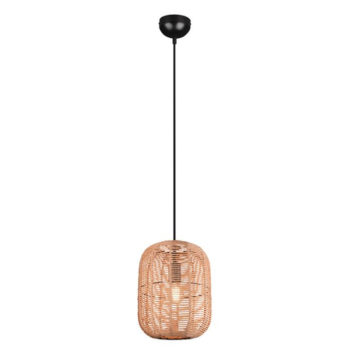 Sort pendler lampe vintage, Elham