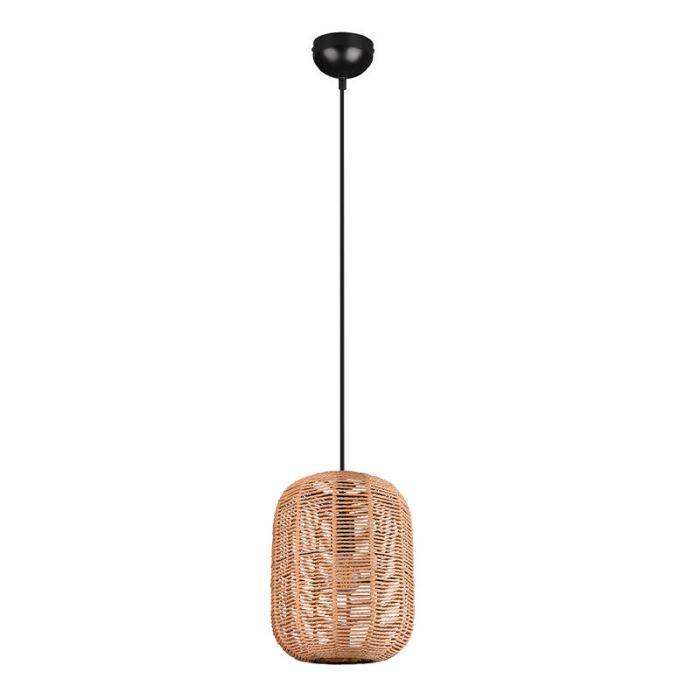 Sort pendler lampe vintage, Elham