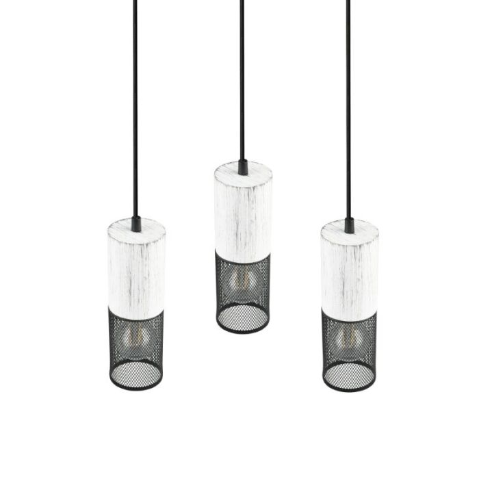 Sort pendler lampe vintage, Marjet