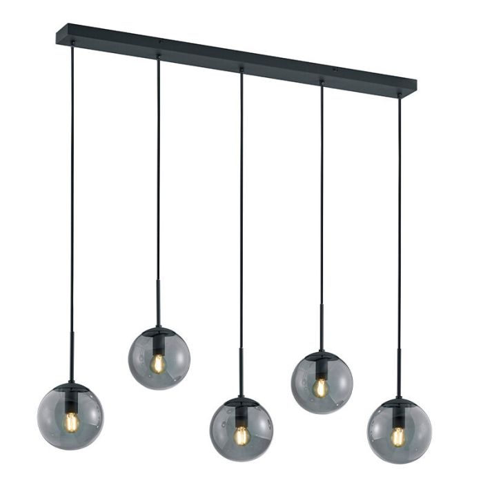 Antracit pendler lampe modern, Resi