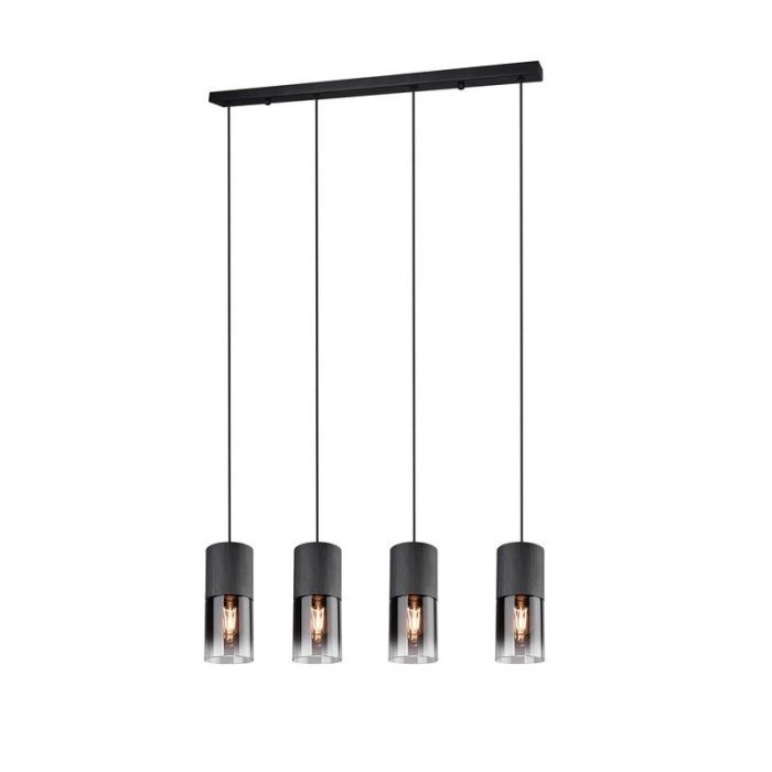 Grå pendler lampe modern, Amadi