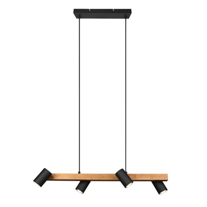 Sort pendler lampe modern, Kaso