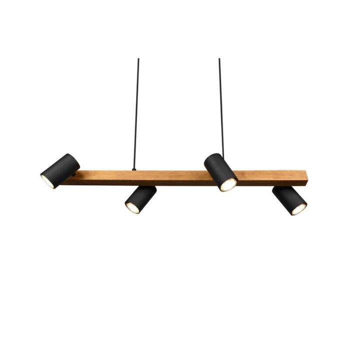 Sort pendler lampe modern, Kaso