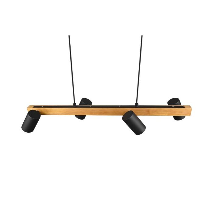 Sort pendler lampe modern, Kaso