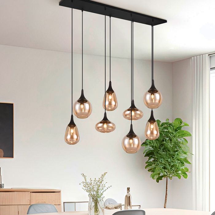 Rav pendler lampe design, Sybren