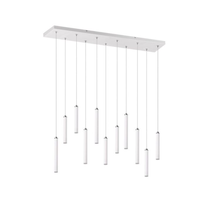 Hvid pendler lampe modern, Jessamy, 2,5W, 3000K LED