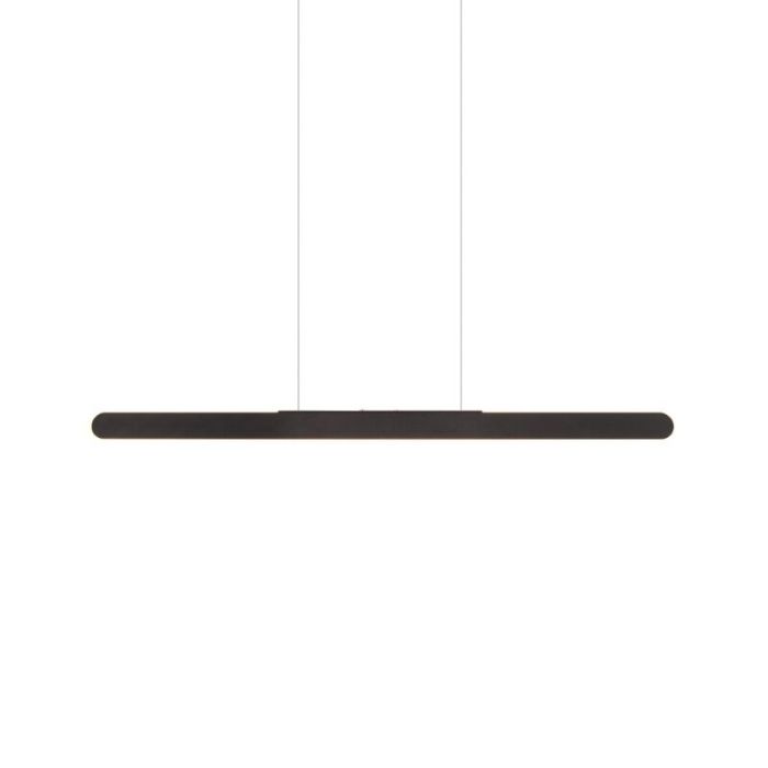 Sort pendler lampe modern, Dwayn, 28W, varm til kold hvid justerbar LED