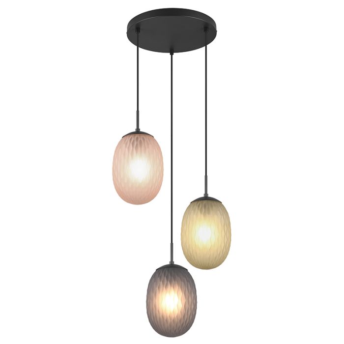 Multi-Farvet pendler lampe design, Danyal