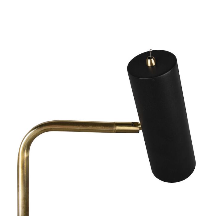Messing gulv lampe modern, Kaso, med brytare