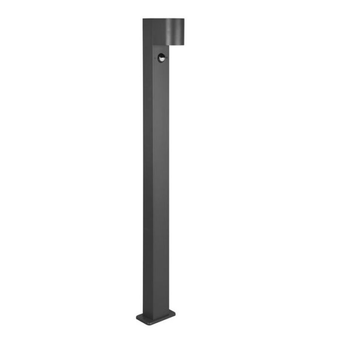 Antracit udendørslampe gulvlampe med bevægelsessensor modern, Laurien, IP44