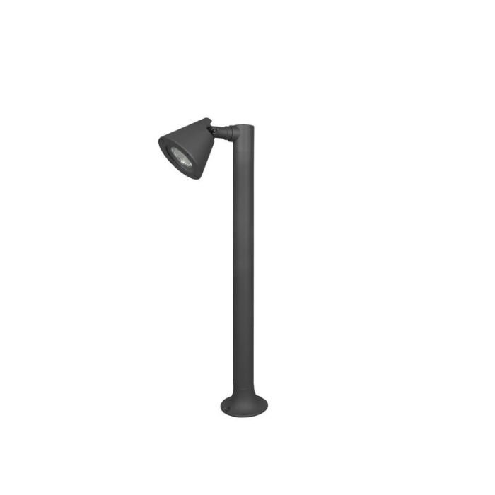 Antracit udendørs bordlampe modern, Yannik, IP44