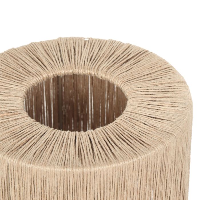 Beige bordlampe rustik, Rinus