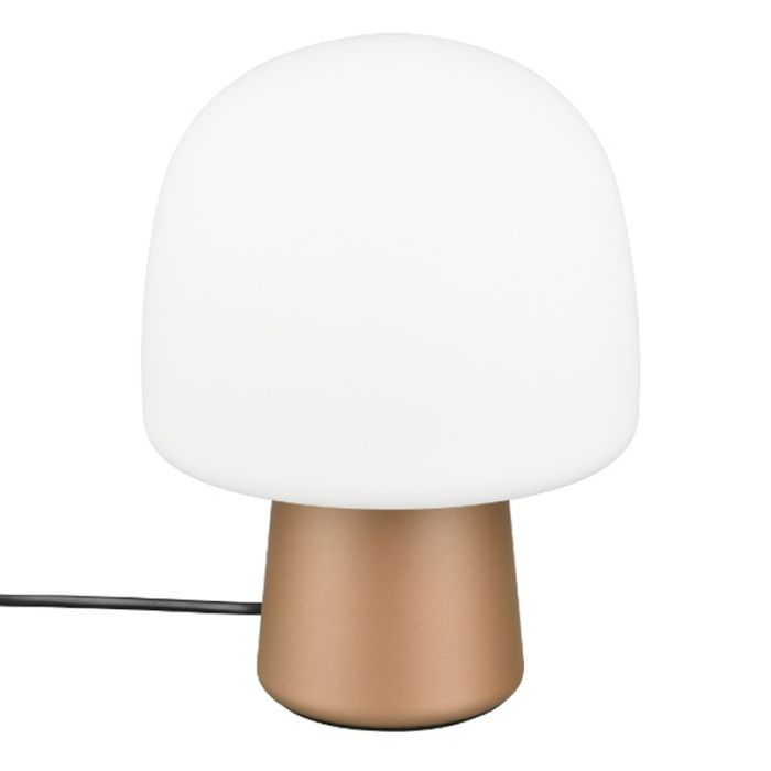 Brun bordlampe modern, Marloek